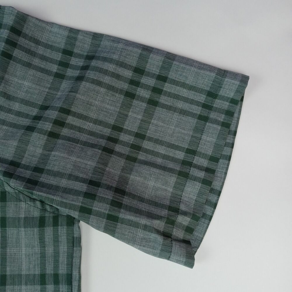 ORVIS Button Up Shirt Short Sleeve Plaid Men's Size 2XL Casual - Picture 4 of 10